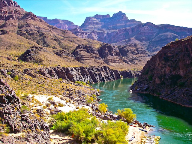 Canyon shot