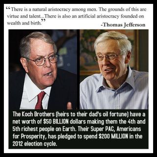 The Koch brothers