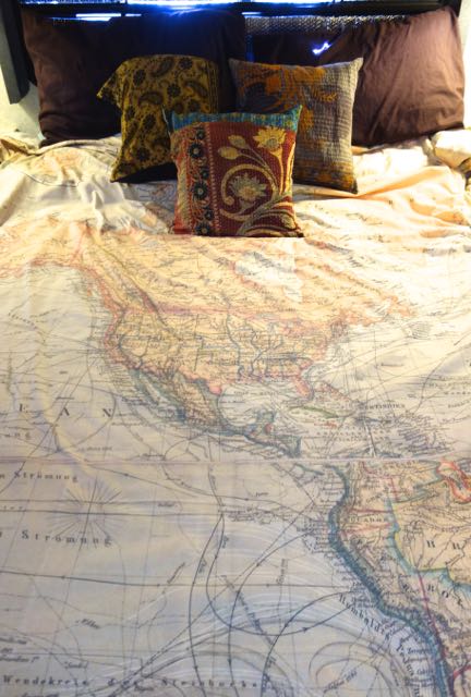 World Map Bed